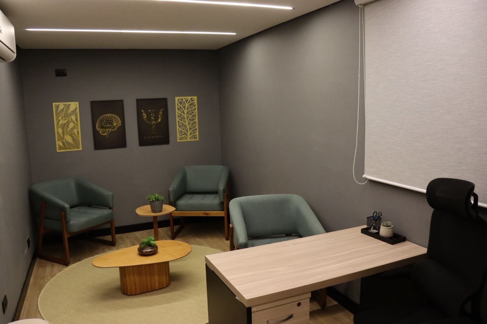 Consultório de psicologia do Água Vida Health